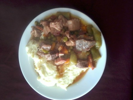 Jardineira com Puré